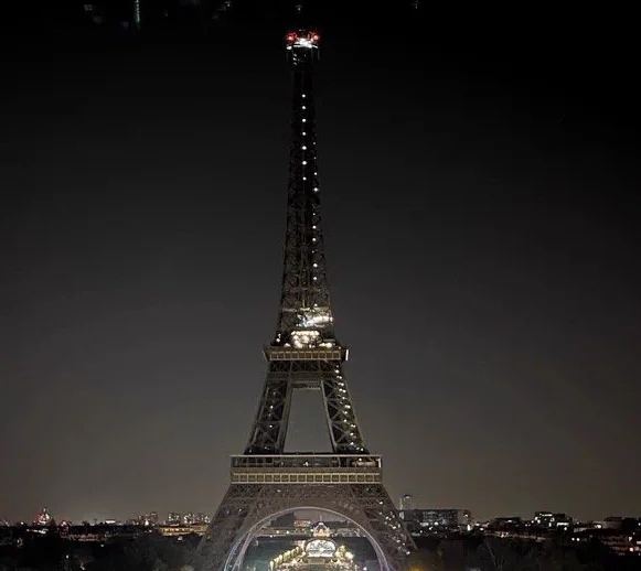 The lights on the Eiffel Tower have been turned off as a mark of respect for the earthquake victims in Morocco.